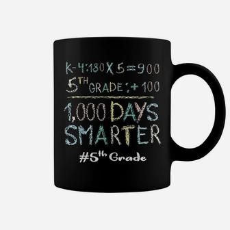 Fifth Grade Teacher 1000 Days Smarter 100 Days Of School Coffee Mug | Crazezy UK