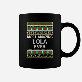 Filipino Gifts For Lola Ugly Christmas Gift Idea Sweatshirt Coffee Mug | Crazezy CA