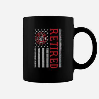Firefighter American Flag Retired Coffee Mug | Crazezy DE