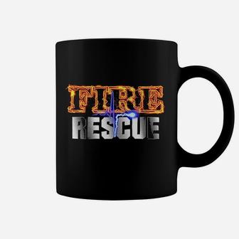 Firefighter Fire Department Dragon Coffee Mug | Crazezy