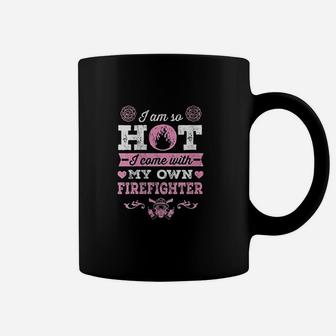 Firefighter Girlfriend Or Wife Fireman Coffee Mug | Crazezy UK