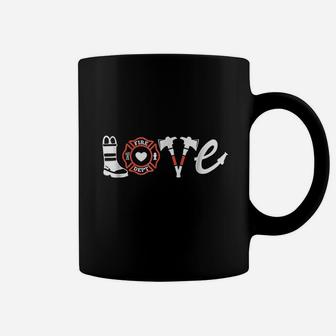 Firefighter Love Firefighter Coffee Mug - Thegiftio UK