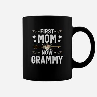 First Mom Now Grammy New Grammy Mother Day Gifts Coffee Mug | Crazezy