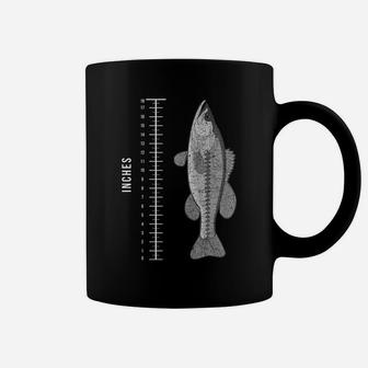 Fishing Ruler Tee Dad Fishermen Grandpa Fathers Day Gift Coffee Mug | Crazezy UK