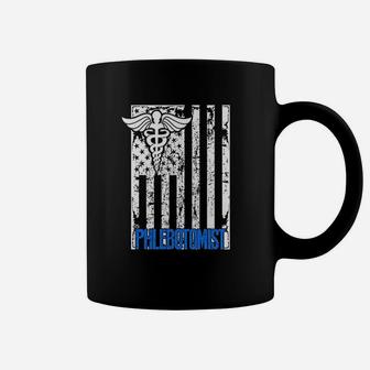 Flag Phlebotomist Coffee Mug | Crazezy