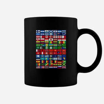 Flags Of The Countries Of The World International Gift Coffee Mug | Crazezy