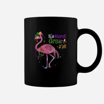 Flamingo Its Mardi Gras Yall Coffee Mug - Thegiftio UK