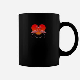 Flamingo Outfit Valentines Day Cute Flamingo Coffee Mug - Monsterry