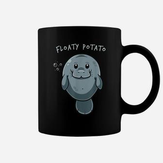 Floaty Potato Funny Manatee Shirt Sea Animal Gift Coffee Mug | Crazezy