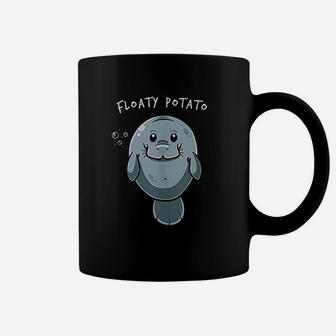 Floaty Potato Manatee Chubby Mermaid Sea Cow Animal Gift Coffee Mug | Crazezy