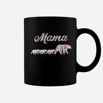 Floral Mama Bear Coffee Mug | Crazezy AU