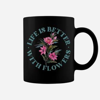 Florist Flower Bouquet Floral Designer Quote Coffee Mug | Crazezy CA