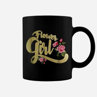 Flower Girl , Bride Groom Wedding Party Gift Coffee Mug | Crazezy UK