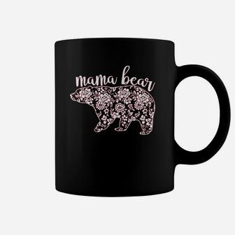 Flower Mama Bear Cute Coffee Mug | Crazezy