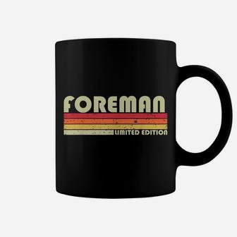 Foreman Funny Job Title Profession Birthday Worker Idea Coffee Mug | Crazezy