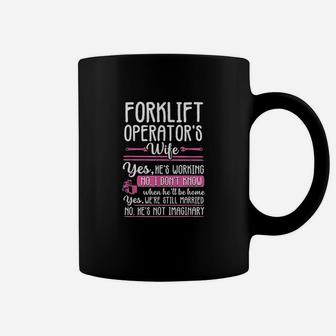 Forklift Operator Truck Driver Wife Funny Gift Women Coffee Mug | Crazezy
