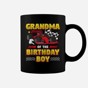 Formula Race Car Grandma Of Birthday Boy Party Racing Coffee Mug | Crazezy