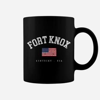 Fort Knox Ky Retro American Flag Usa City Name Coffee Mug | Crazezy UK