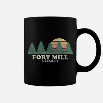 Fort Mill Sc Vintage Throwback Tee Retro 70S Design Coffee Mug | Crazezy