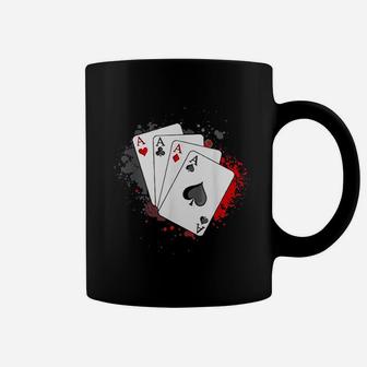 Four Aces Coffee Mug | Crazezy UK