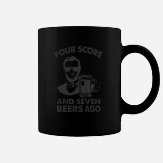 Four Score And Seven Beers Ago Coffee Mug | Crazezy CA