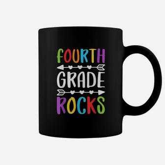 Fourth Grade Rocks Coffee Mug | Crazezy
