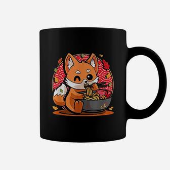 Fox Eating Pho Noodles Coffee Mug | Crazezy UK