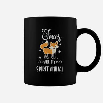 Fox Foxes Are My Spirit Animal Gifts Coffee Mug - Thegiftio UK