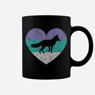 Fox Gift For Women & Girls Retro Cute Coffee Mug | Crazezy CA