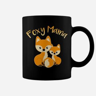 Foxy Mama Cute Fox Animal Lover Women Mom Mother's Day Gift Coffee Mug | Crazezy