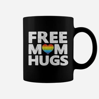 Free Mom Hugs Free Mom Hugs Rainbow Gay Coffee Mug - Thegiftio UK