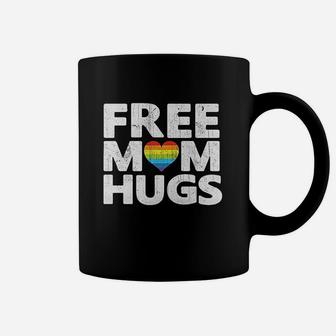 Free Mom Hugs Free Mom Hugs Rainbow Gay Pride Coffee Mug | Crazezy UK