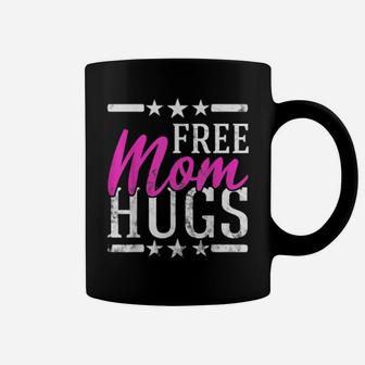 Free Mom Hugs Lesbian Gay Lgbt Proud Mother Coffee Mug - Monsterry CA