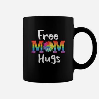 Free Mom Hugs Lgbt Pride Parades Daisy Flower Coffee Mug | Crazezy DE