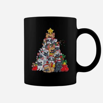 French Bulldog Christmas Tree Dog Santa Xmas Gifts Boys Kids Coffee Mug | Crazezy
