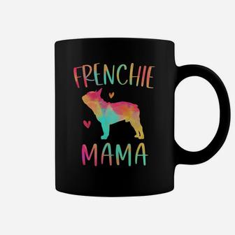 Frenchie Mama Colorful French Bulldog Gifts Dog Mom Coffee Mug | Crazezy
