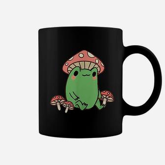 Frog With Mushroom Hat Coffee Mug | Crazezy