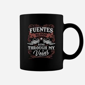 Fuentes Blood Runs Through My Veins Coffee Mug - Thegiftio UK