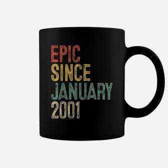 Fun Epic Since January 2001 19Th Birthday Gift 19 Year Old Coffee Mug | Crazezy UK