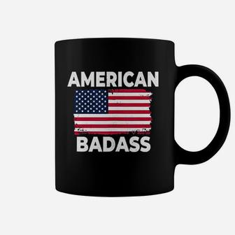 Funny 4Th Of July Gift American Badas Patriotic America Coffee Mug | Crazezy CA