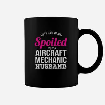 Funny Aircraft Mechanic Wife Coffee Mug | Crazezy UK