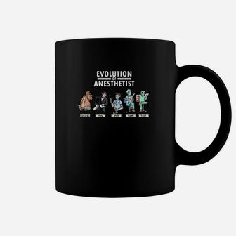 Funny Anesthesia Evolution Of Anesthesia Gift Coffee Mug - Thegiftio