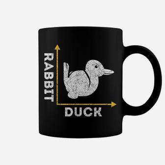Funny Animal Lover Gift Optical Illusion Duck Or Rabbit Coffee Mug | Crazezy