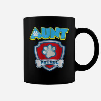 Funny Aunt Patrol - Dog Mom, Dad For Men Women Coffee Mug | Crazezy DE