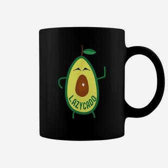 Funny Avocado Lovers Shirt For Lazy Vegetarian Boy And Girl Coffee Mug | Crazezy