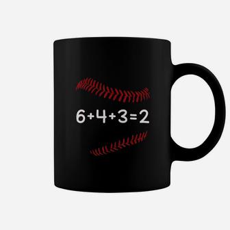 Funny Baseball Gift 643 2 Baseball Double Play Coffee Mug - Thegiftio UK