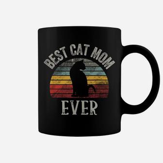 Funny Best Cat Mom Ever Cats Mom Lovers Coffee Mug | Crazezy DE