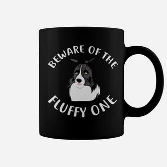 Funny Beware Of My Border Collie For Dog Owners Coffee Mug - Monsterry DE