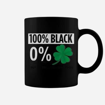 Funny Black People St Patricks Day Irish Shamrock Coffee Mug | Crazezy DE