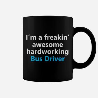 Funny Bus Driver Job Elementary Middle School Shuttle Gift Coffee Mug | Crazezy